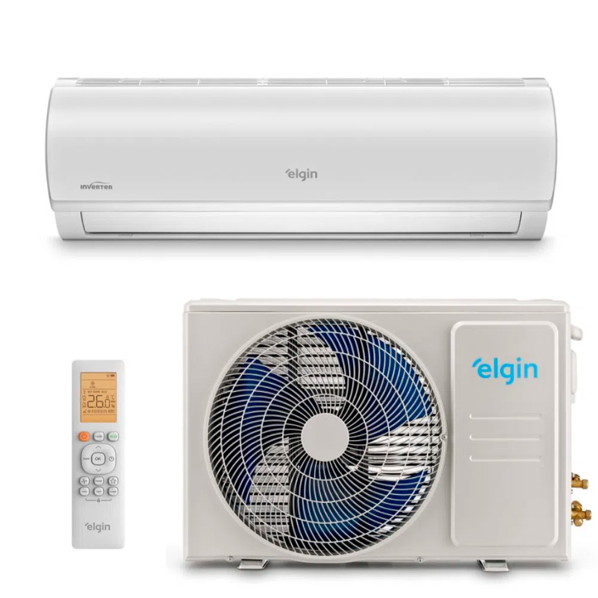 Ar Condicionado LG Split Inverter Dual, 18.000 BTUs, Frio, Serpentina em  Cobre, Selo Procel A | 220V