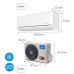 Ar-Condicionado Split Midea Inverter AI Ecomaster Frio 24.000 BTU/h 220v R32 - 42EZVCA24M5/38EZVCA24M5
